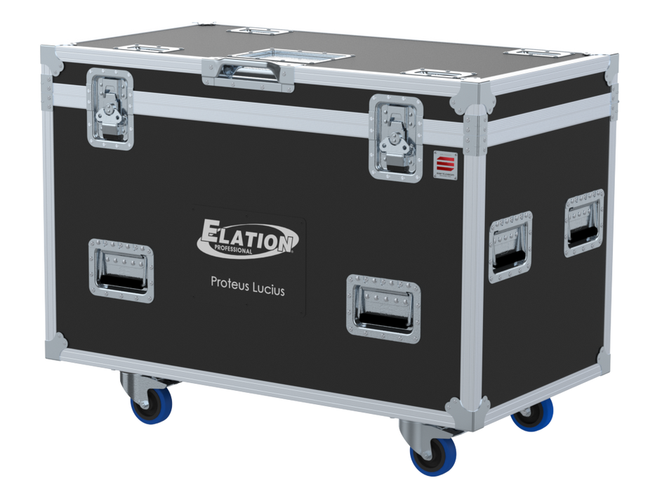 Santosom Moving Head Flight case PRO, 2x Elation Proteus Lucius (No Foam shell)
