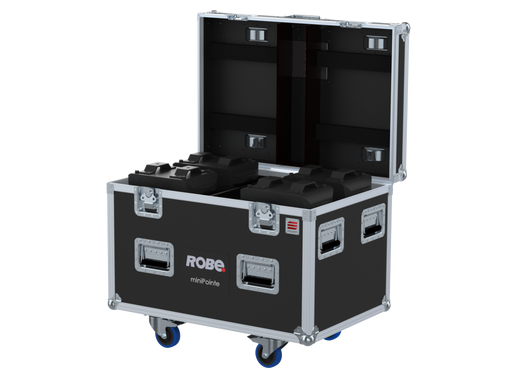 Santosom Moving Head Flight case PRO, 4x Robe miniPointe