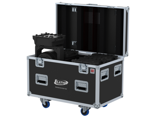 Santosom Moving Head Flight case PRO, 4x Elation Proteus Rayzor 760 + Access.