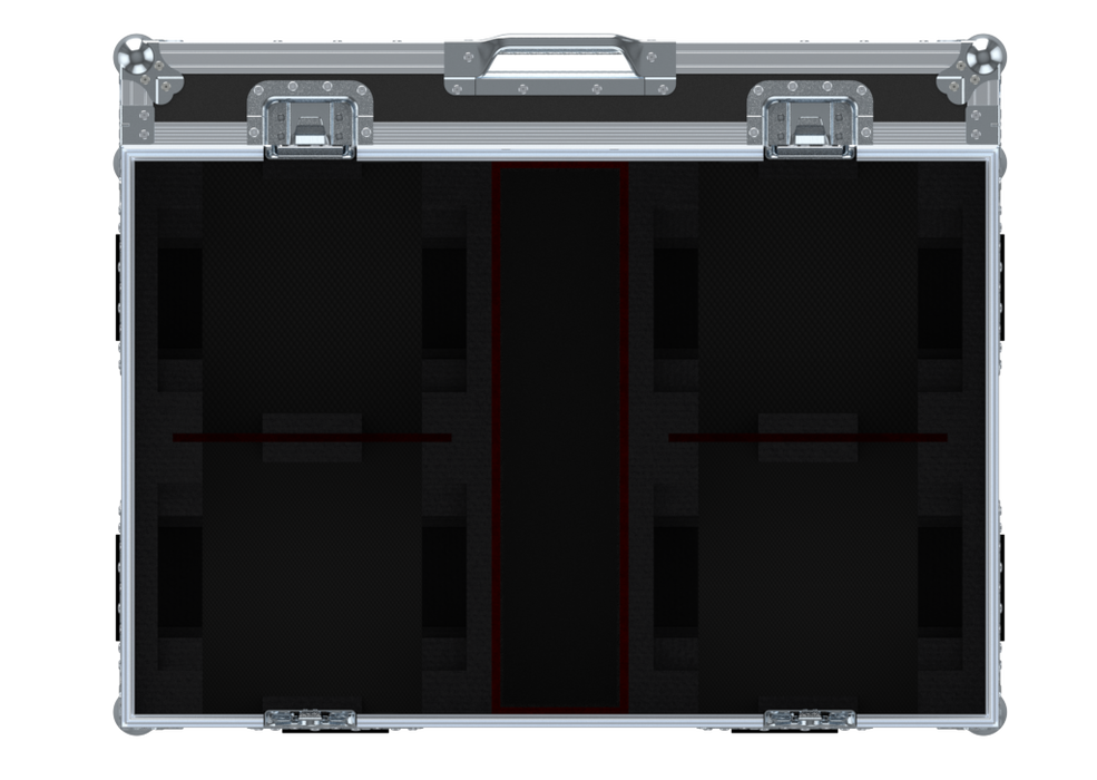 Santosom Moving Head Flight case PRO, 4x Varytec Hero Wash 300 FC