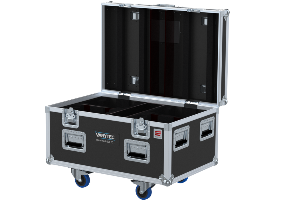 Santosom Moving Head Flight case PRO, 4x Varytec Hero Wash 300 FC