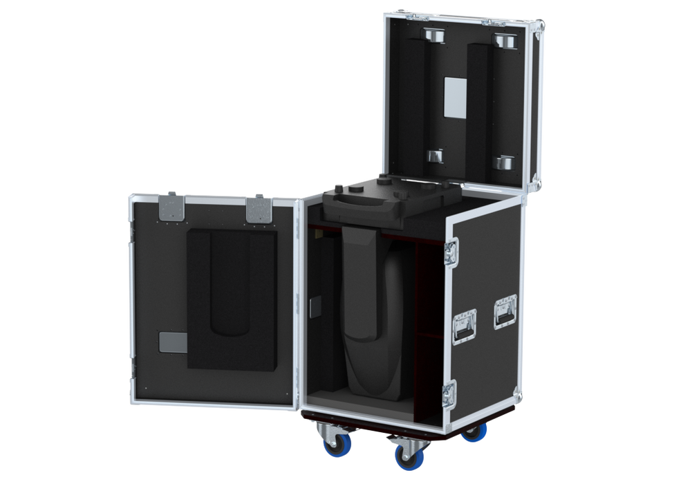 Santosom Moving Head Flight case PRO, 1x ETC SolaFrame Studio