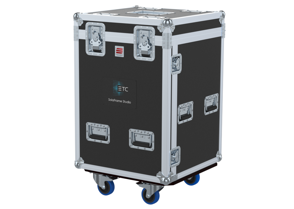 Santosom Moving Head Flight case PRO, 1x ETC SolaFrame Studio