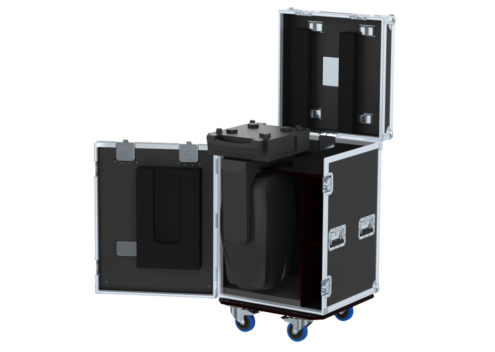 Santosom Moving Head Flight case PRO, 1x ETC SolaFrame Studio