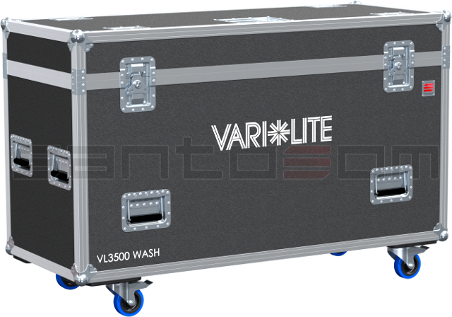 Santosom Moving Head Flight Case PRO, 2x Vari*Lite VL3500 Wash