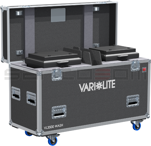 Santosom Moving Head Flight Case PRO, 2x Vari*Lite VL3500 Wash