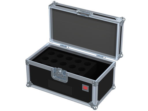 Santosom Flight case, 15x Microphones Type SM58