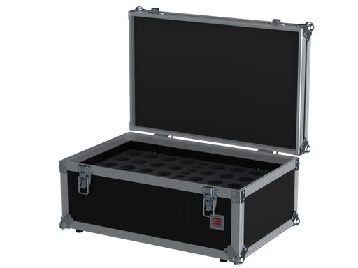 Santosom Microfone  Flight Case, 39x Microphones + Access.