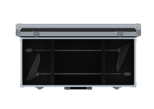 Santosom MICROPHONE  Flight case, 2x Shure Gooseneck MX418/A412B (Desktop Base)