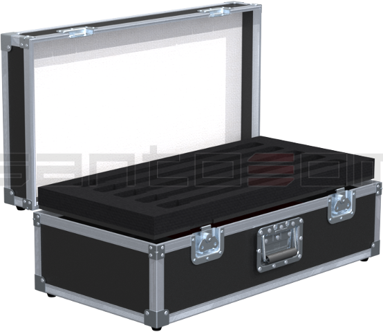 Santosom Microphone  Flight case, 10x Televic D-cerno DL /CL and cables