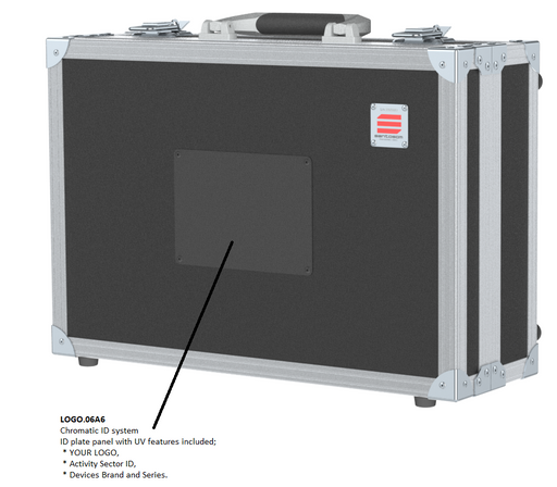 Santosom Microfone  Flight case 2x AKG C414