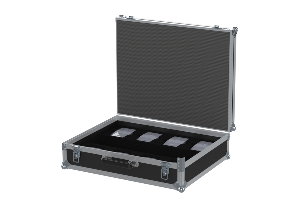 Santosom MICROPHONE Flight case, 8x Shure MX418 + ULXD8 (unmounted parts)