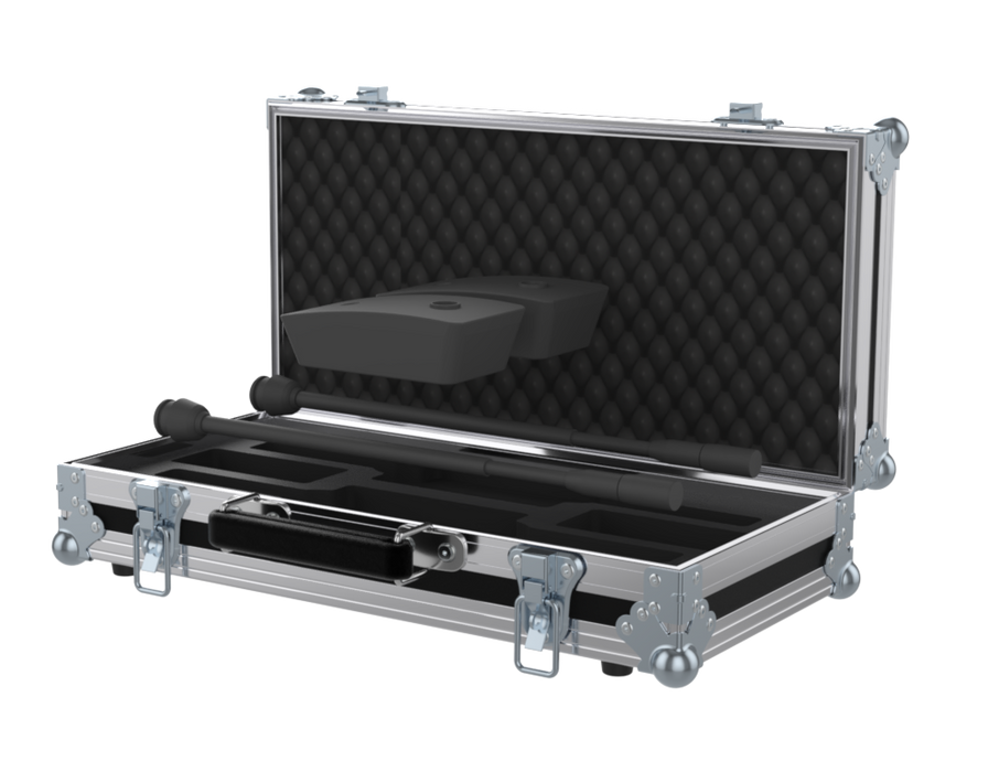 SANTOSOM MICROPHONE Hand Case 2x Shure MX415 + ULXD8