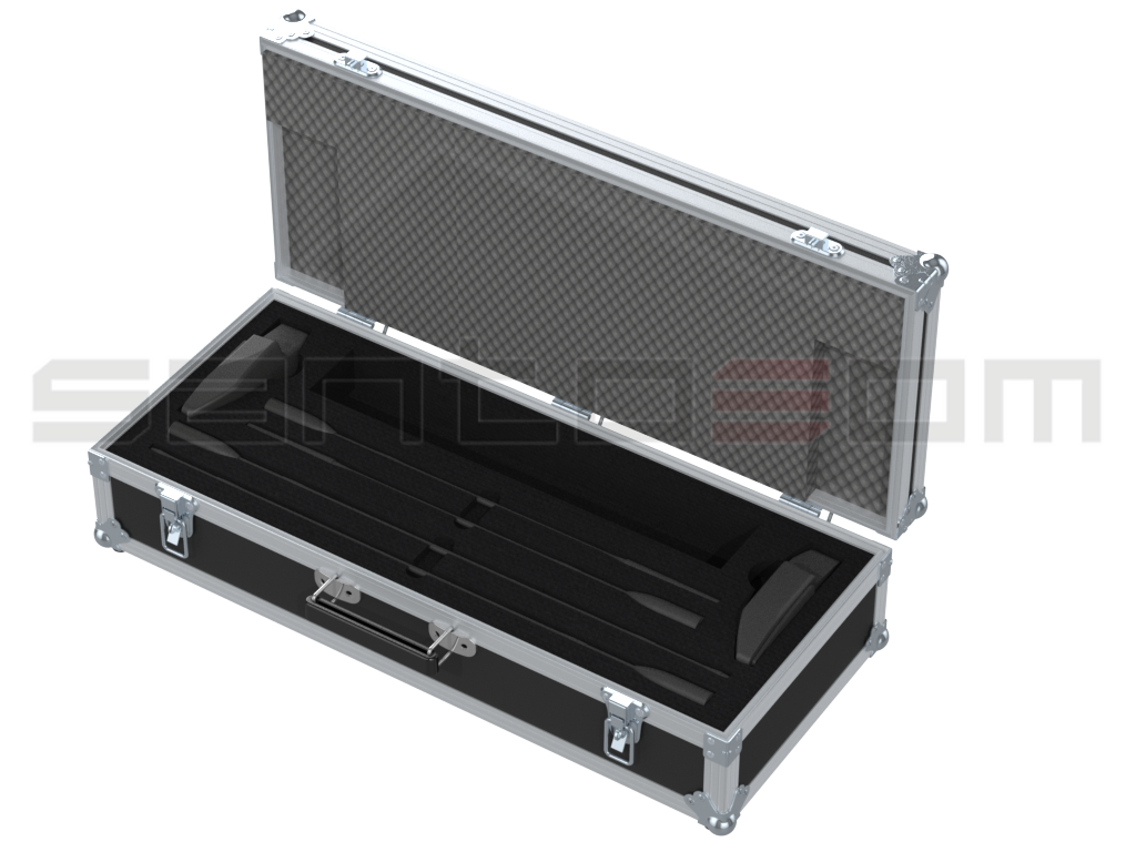 Santosom Microfone  Flight case, Sennheiser 2x MAT133+MZH3040+ME36+MZH3062