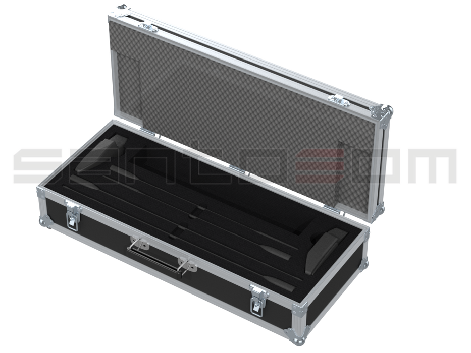 Santosom Microfone  Flight case, Sennheiser 2x MAT133+MZH3040+ME36+MZH3062