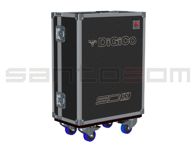 SANTOSOM Skate For Case LW, DiGiCo SD11/SD11i
