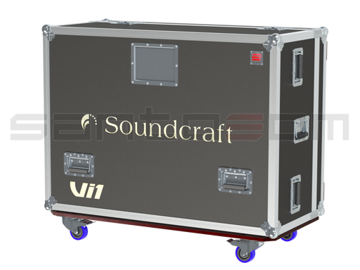 Santosom Mixer Flight case STD, Soundcraft Vi1