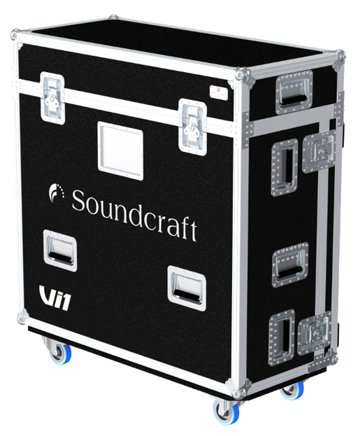 Santosom Mixer Flight case PRO-3, Soundcraft Vi1