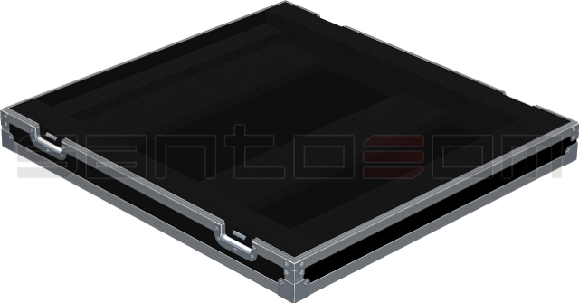 Santosom Mixer Flight case LW, Midas Pro1
