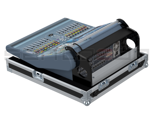 Santosom Mixer Flight case PRO-3, Midas PRO1