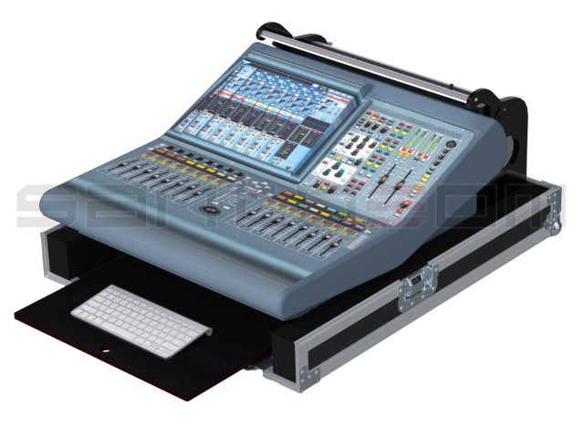 Santosom Mixer Flight case PRO-3, Midas PRO1