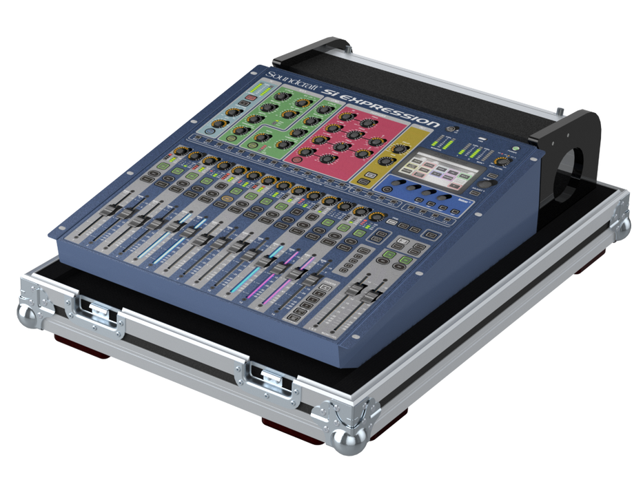 Santosom Mixer Flight case PRO, Soundcraft Si Expression 1