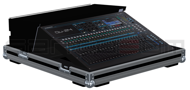 Santosom Mixer Flight case PRO, Allen & Heath QU-24