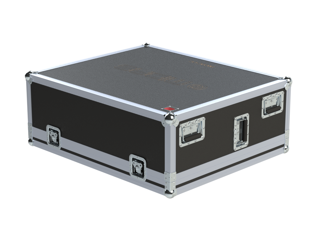 Santosom Mixer Flight case, Midas PRO2C-CC