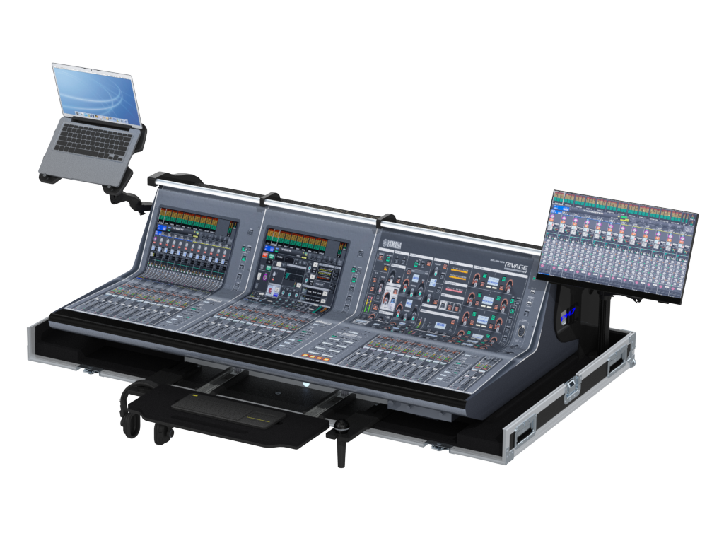 Santosom MIXER Flight case PRO-32, Yamaha Rivage PM7 CSD-R7