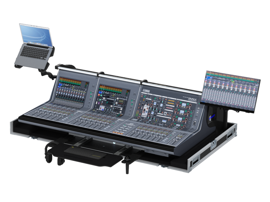 Santosom MIXER Flight case PRO-32, Yamaha Rivage PM7 CSD-R7