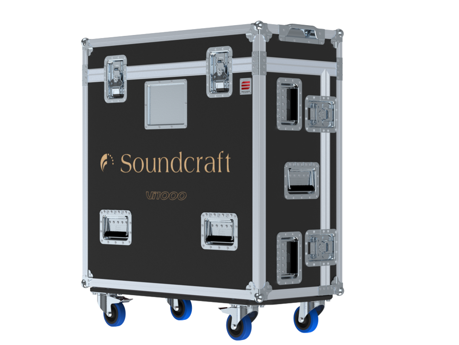 Santosom Mixer Flight case PRO-3, Soundcraft Vi1000