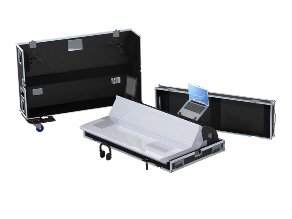 Santosom Mixer Flight case PRO-3, Soundcraft Vi3000