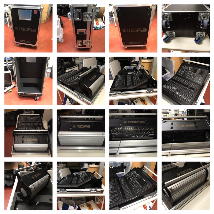 Santosom Mixer Flight case PRO, MIDAS M32R