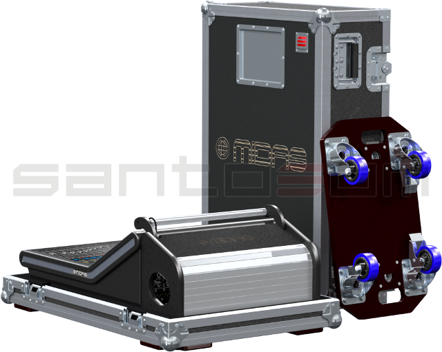 Santosom Mixer Flight case PRO, MIDAS M32R