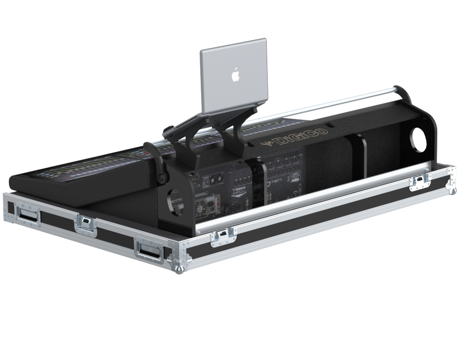 SANTOSOM MIXER Flight case PRO-3, DiGiCo SD10