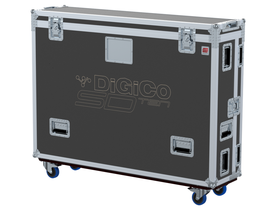SANTOSOM MIXER Flight case PRO-3, DiGiCo SD10