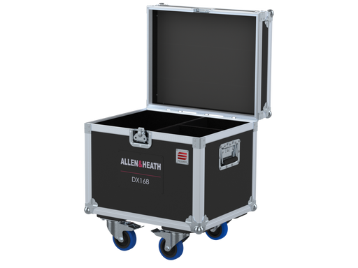 Santosom Flight case, 2 Allen & Heath DX168 + Snake