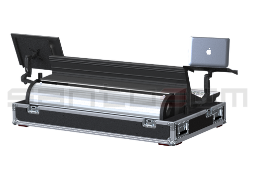 Santosom Mixer Flight case PRO-3, Avid S6L-32D Control Surface