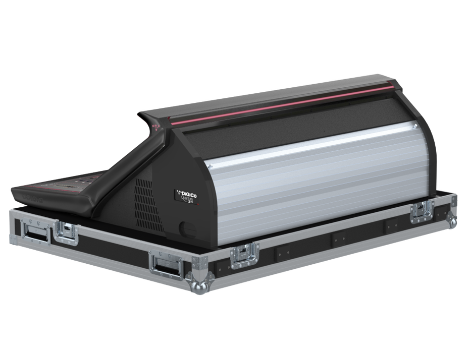 SANTOSOM MIXER Flight case PRO-3, DiGiCo QUANTUM 225