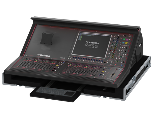 SANTOSOM MIXER Flight case PRO-3, DiGiCo QUANTUM 225