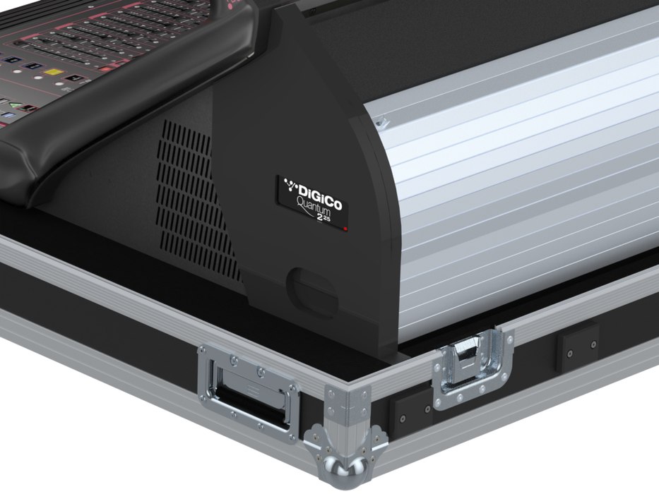 SANTOSOM MIXER Flight case PRO-3, DiGiCo QUANTUM 225