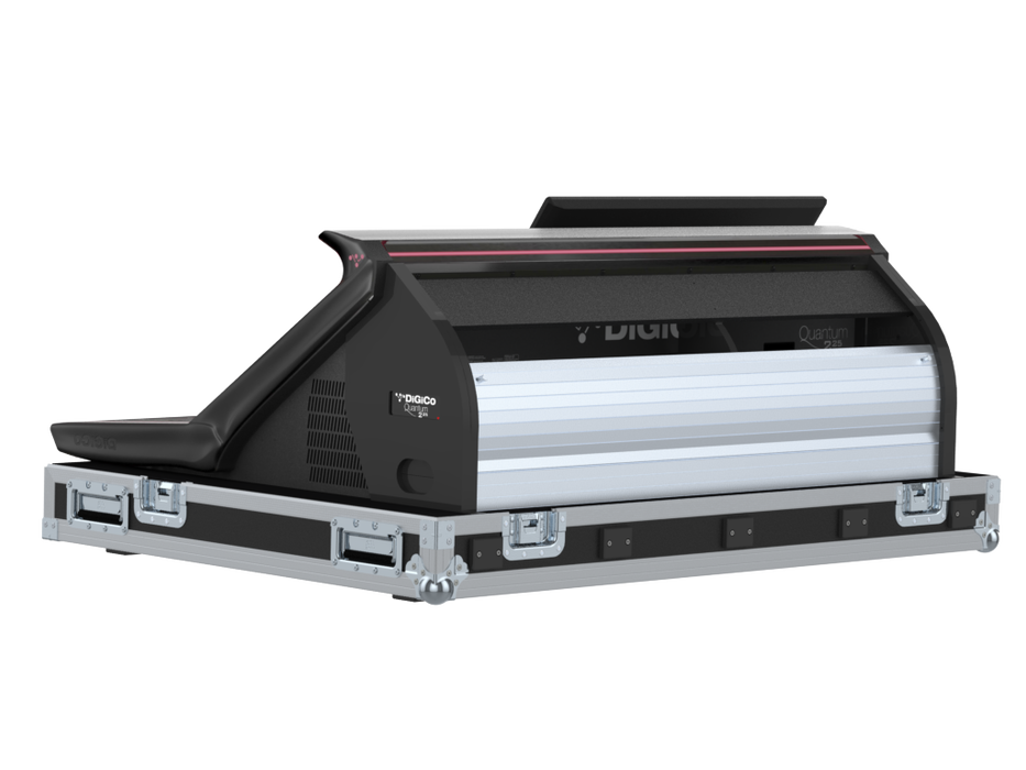 SANTOSOM MIXER Flight case PRO-3, DiGiCo QUANTUM 225