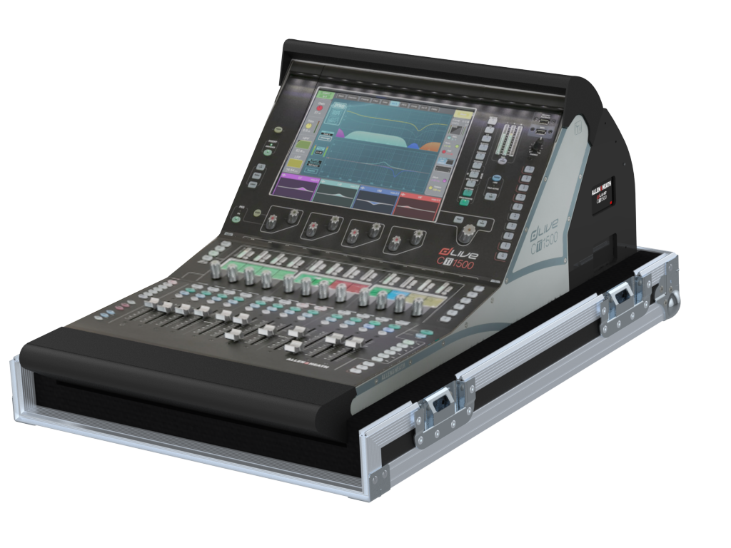 Santosom MIXER Flight case PRO-3, Allen & Heath DLive CTI1500