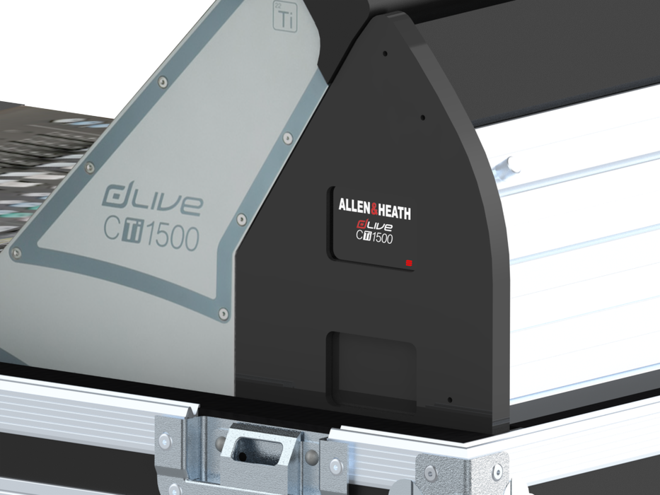 Santosom MIXER Flight case PRO-3, Allen & Heath DLive CTI1500