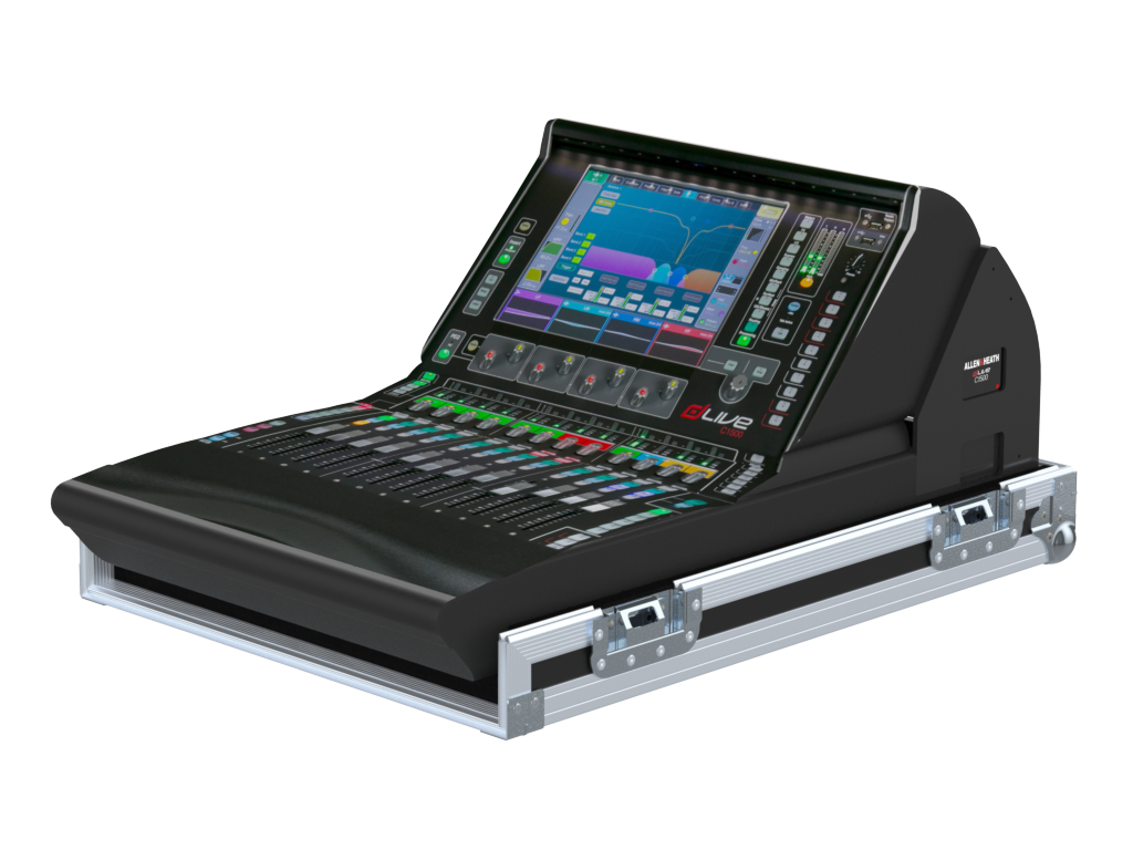 Santosom Mixer Flight case PRO-3, Allen & Heath DLive C1500