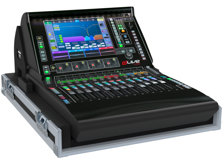 Santosom Mixer Flight case PRO-3, Allen & Heath DLive C1500