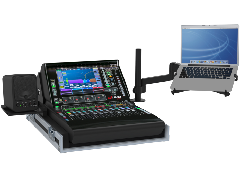 Santosom Mixer Flight case PRO-3, Allen & Heath DLive C1500