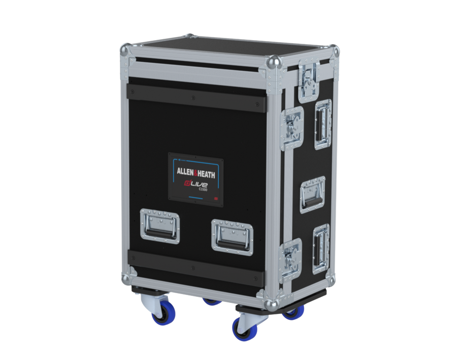 Santosom Mixer Flight case PRO-3, Allen & Heath DLive C1500