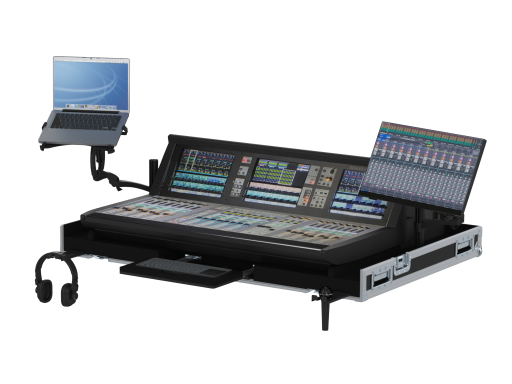 Santosom MIXER Flight case PRO-32, Soundcraft Vi2000