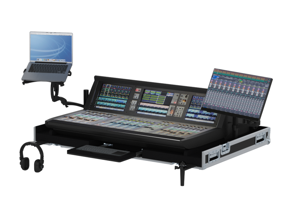 Santosom MIXER Flight case PRO-32, Soundcraft Vi2000
